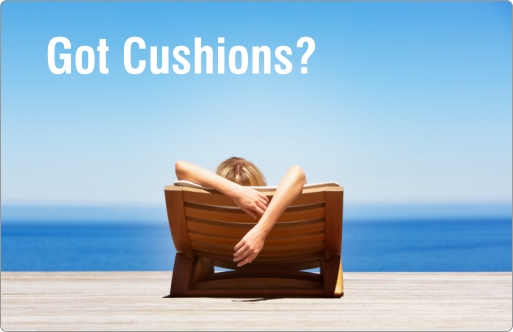 Got Cushions? Visit Cushion.com for all your cushion needs.